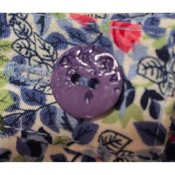 Vintage Y2K Christopher & Banks Midi Skirt Women's Size 10 Floral Print Cottage - Picture 3 of 8